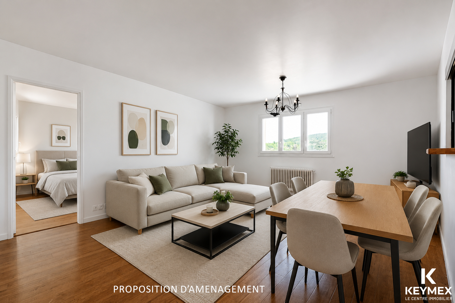 Appartement 2 pieces CORMEILLES EN PARISIS